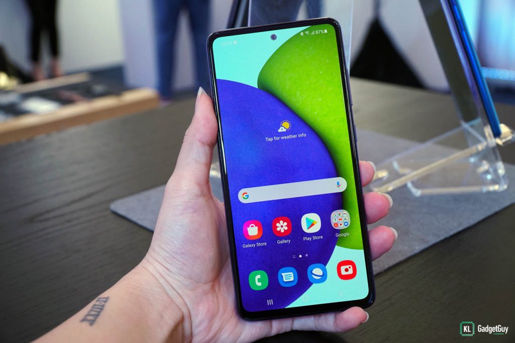 review a72 samsung