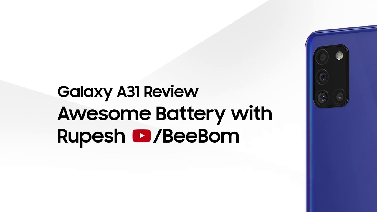 review samsung a31